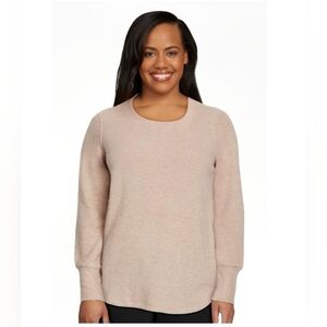 Nine West Crew Neck Knit Sweater Size XXL Oatmeal Taupe New With Tags